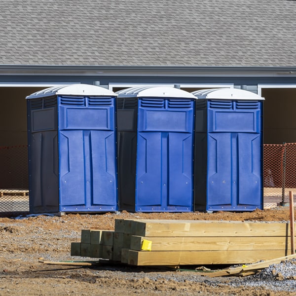 is there a specific order in which to place multiple portable restrooms in Phillips Oklahoma